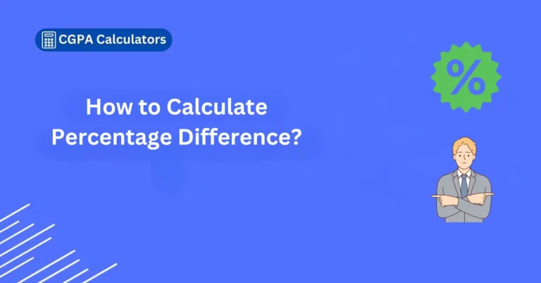 How to Calculate Percentage Difference?