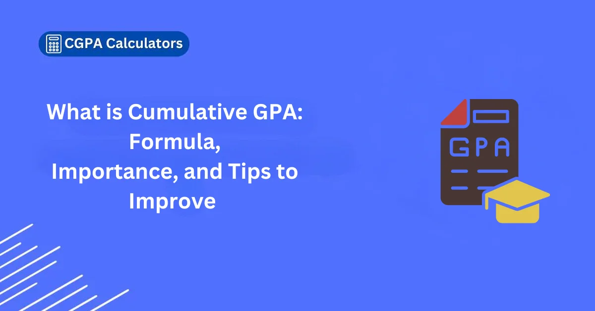 What is Cumulative GPA?